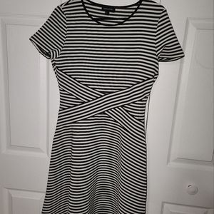 Cute B&W striped dress